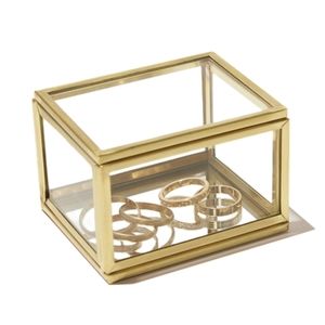 ETTIKA | Gold Mini Ring Box